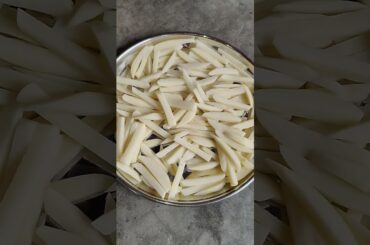 Easy french fries  kaise bnaye !!potato recipe !!