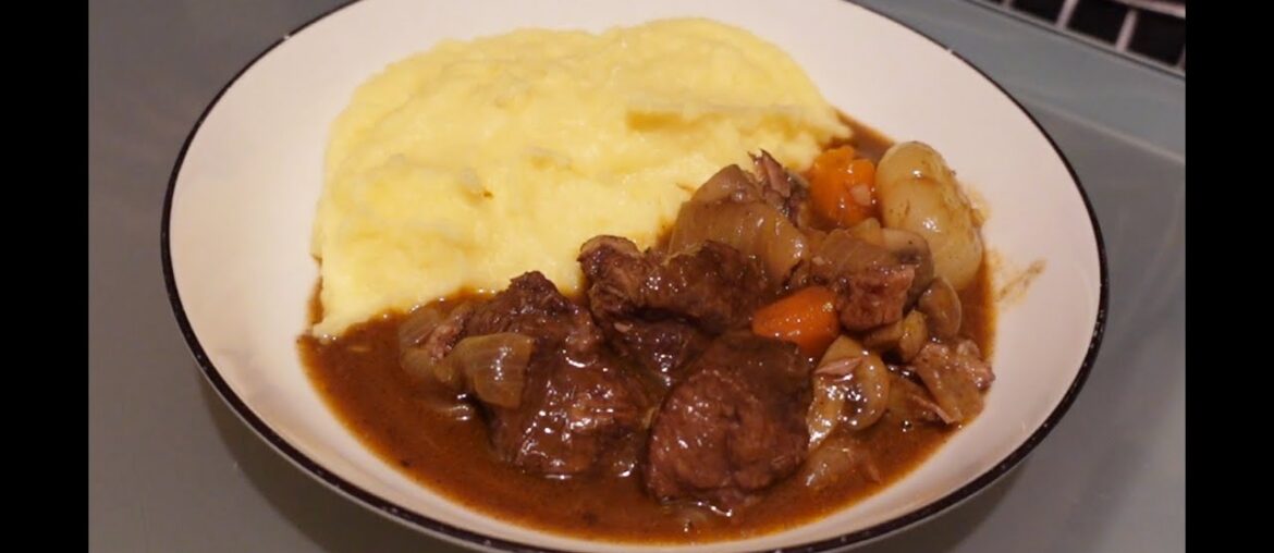 Boeuf Bourguignon, classic French beef stew Boeuf Bourguignon, classic French beef stew
