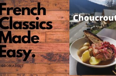 Our Choucroute Recipe, An Easy French Classic.  Slow cook perfection!