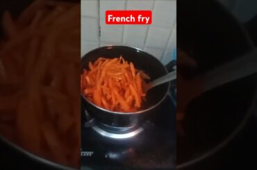French fry crispy!!#cooking#video