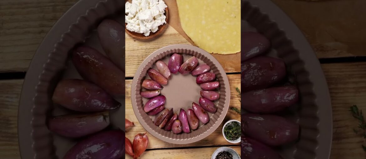 Back to school french recipe – Shallot Tart Tatin Back to school french recipe - Shallot Tart Tatin