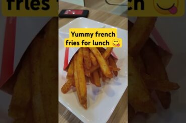 French fries #shorts #asmr #food #frenchfries #trending #ytshorts #ytfeed #fyp