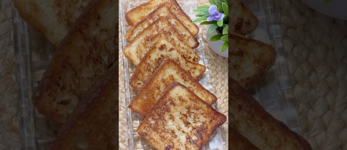Quick and easy french toast recipe for breakfast #frenchtoastrecipe #trending #ytshort