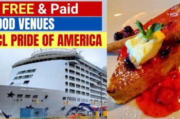 NCL Pride Of America Dining (Complimentary and Specialty)