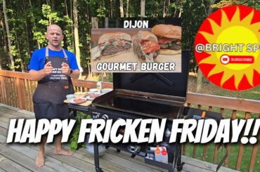 This Gourmet Griddle Burger Will Change Your Life! #food #recipe #cooking #blackstonegriddle