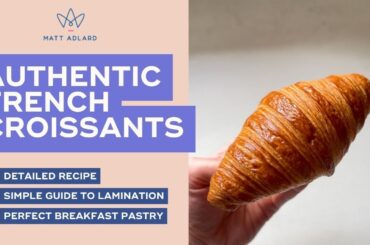 Homemade Authentic French Croissants Recipe