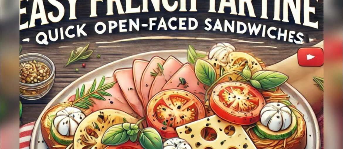 Easy French Tartine: Quick Open-Faced Sandwiches! Easy French Tartine: Quick Open-Faced Sandwiches!