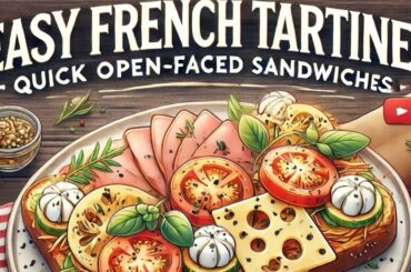 Easy French Tartine: Quick Open-Faced Sandwiches!