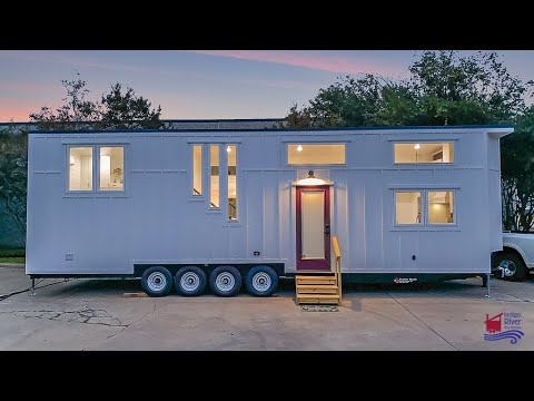 Full-size living in a Tiny Home! Gourmet kitchen & a king-size stand-up loft for grown-ups! Full-size living in a Tiny Home! Gourmet kitchen & a king-size stand-up loft for grown-ups!