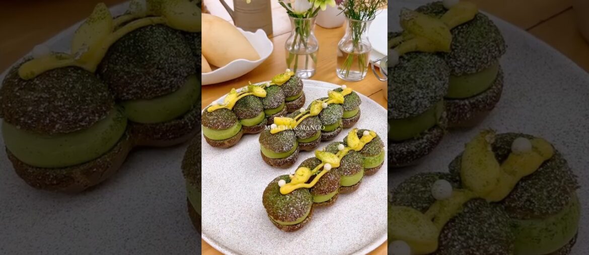 Mango Match Paris Brest#baking#french#pastry#inspiration#cooking#foodporn#lifestyle#recipes#shorts