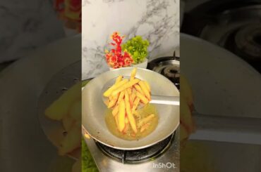 potato french fries at home#french fries #recipe@ Reena Ki 4352