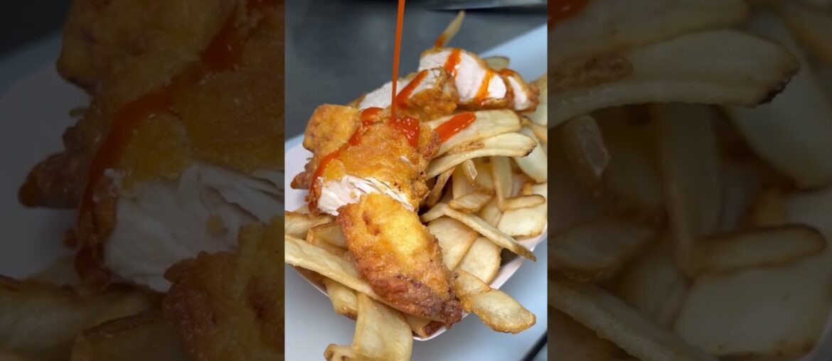 Best loaded gourmet French fries in Las Vegas affordable fun food at Twisted Sourdough Pizza cheap