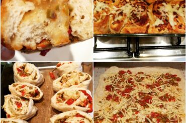 mini mozzarella bread