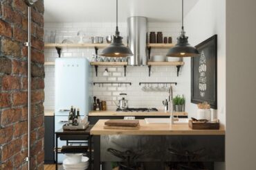 Loft Kitchen, Turin Italy [818x990]