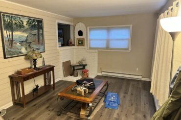 Other than cleaning up the clutter, what do I do with this entry room?