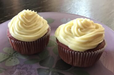 Red-Velvet Cupcakes that I made