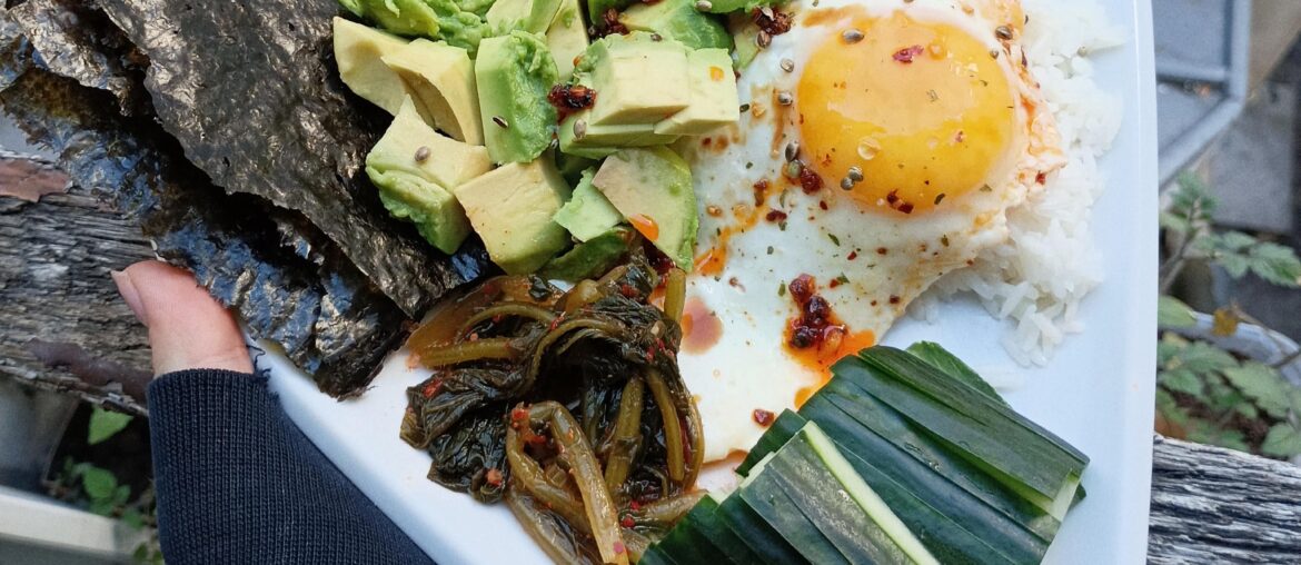 Riz et toppings :)))