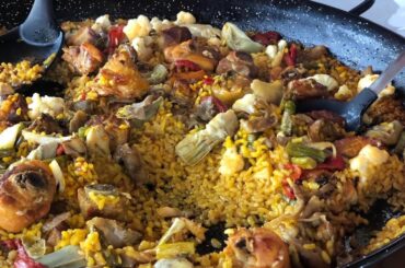 Paella in Murcia, Spain