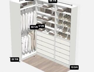Closet help! (IKEA pax, modular closets, easy closets) see caption