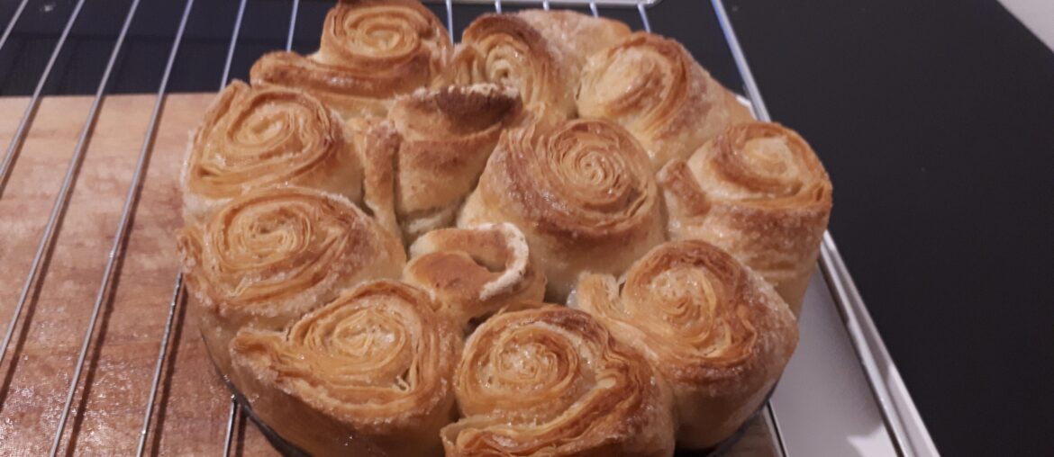 Le montage du kouign aman