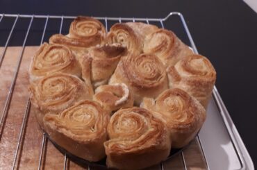 Le montage du kouign aman