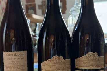 Just arrived and going into the cellar for a while