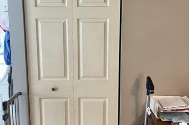 Advice needed for new closet door