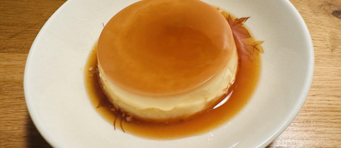 P’tit crème caramel au sirop d’érable à la place du sucre