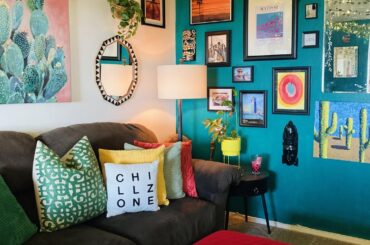 Our small apt in Southern California! Hope it inspires!