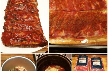 Pork Ribs with Bourbon Barbecue Sauce