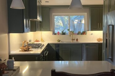 It’s not quite done but i love my new kitchen