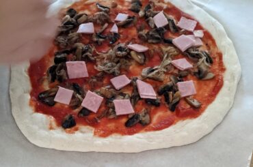 Première Pizz' au four !