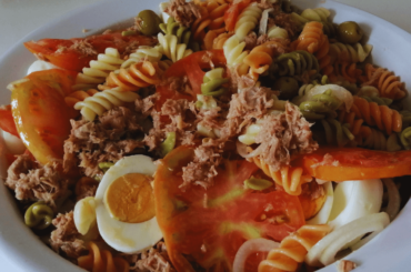 Tuna and Egg Pasta Salad