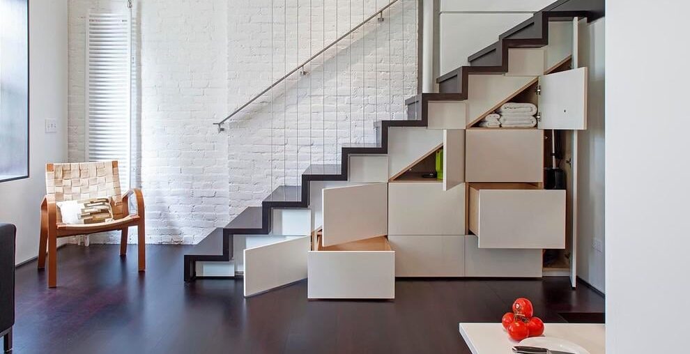 Wooden Staircase, New York [990x658]