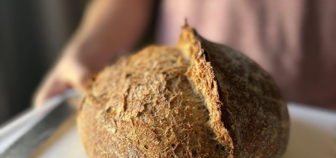 Pain semi complet sans pétrissage