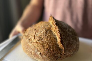 Pain semi complet sans pétrissage