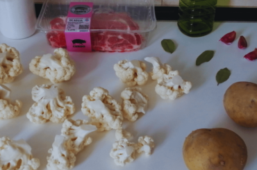 Boiled Potatoes and Cauliflower