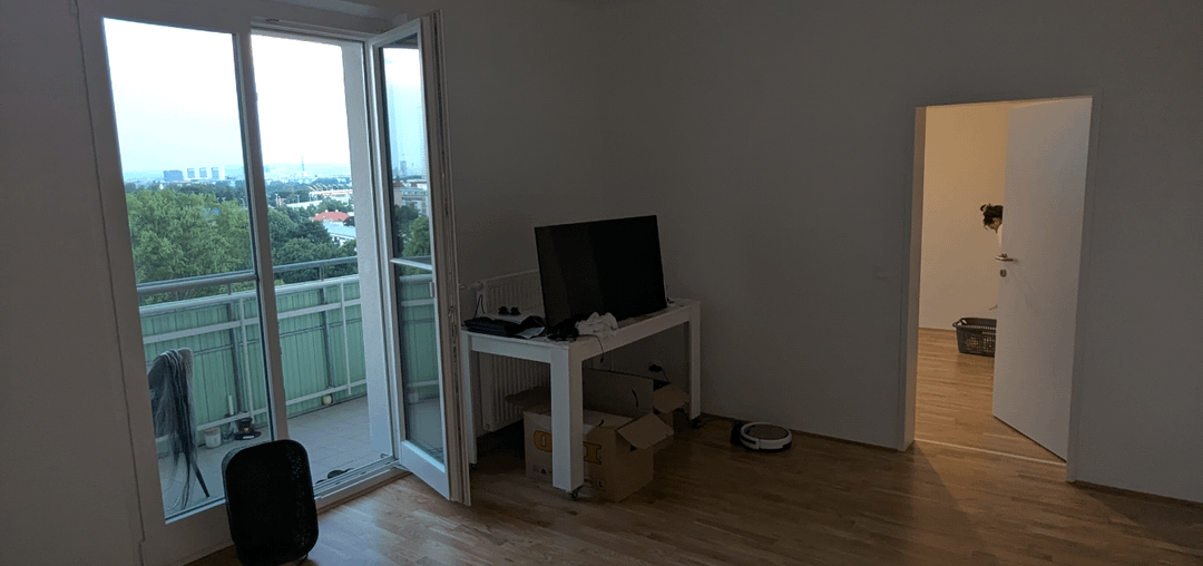 How should I furnish my living room? Any suggestions or tips are appreciated! Because of the 3 doors I'm not sure which is the best choice