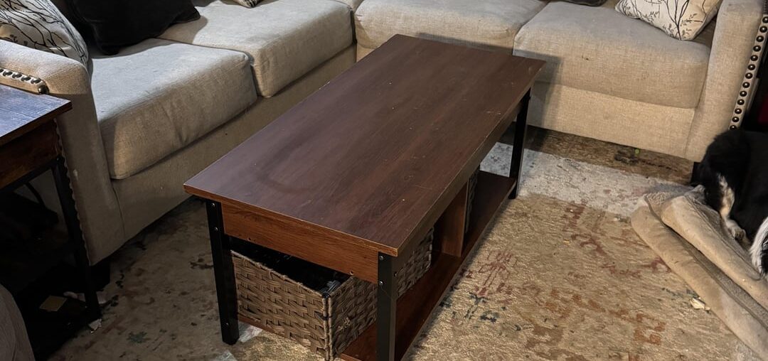 Which coffee table “fits” better?