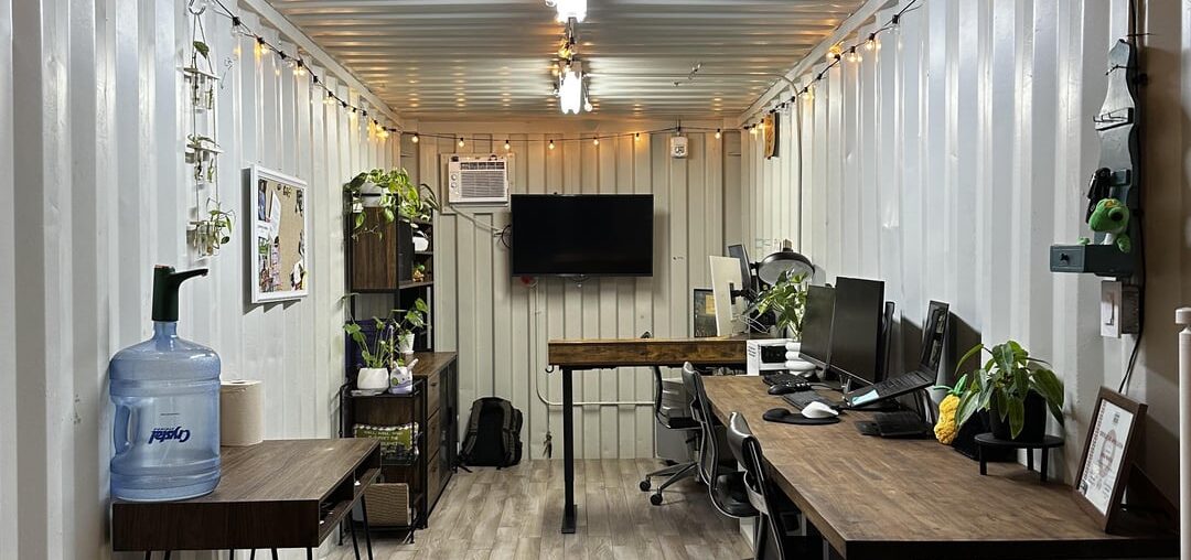 Shipping container office, how can I improve?