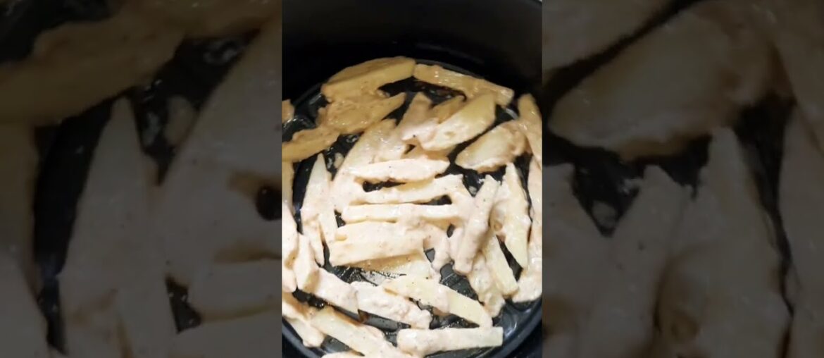 French fries/Airfryer recipe/#potato #food #recipe #streetfood #shorts #airfryer #fries #french....