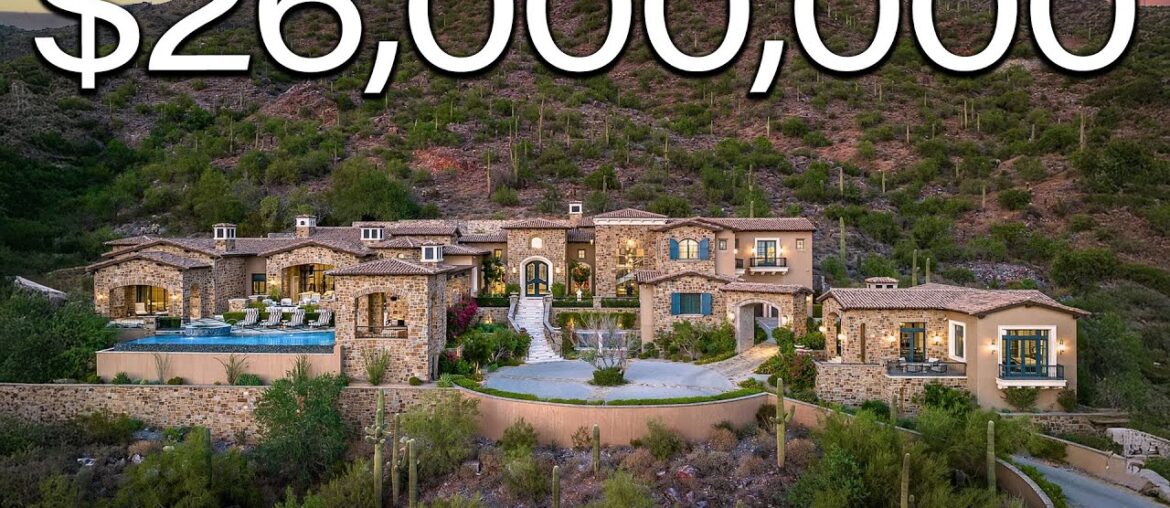 Touring The MOST EXPENSIVE HOUSE In Scottsdale Arizona Touring The MOST EXPENSIVE HOUSE In Scottsdale Arizona