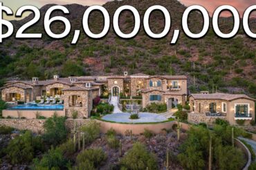 Touring The MOST EXPENSIVE HOUSE In Scottsdale Arizona