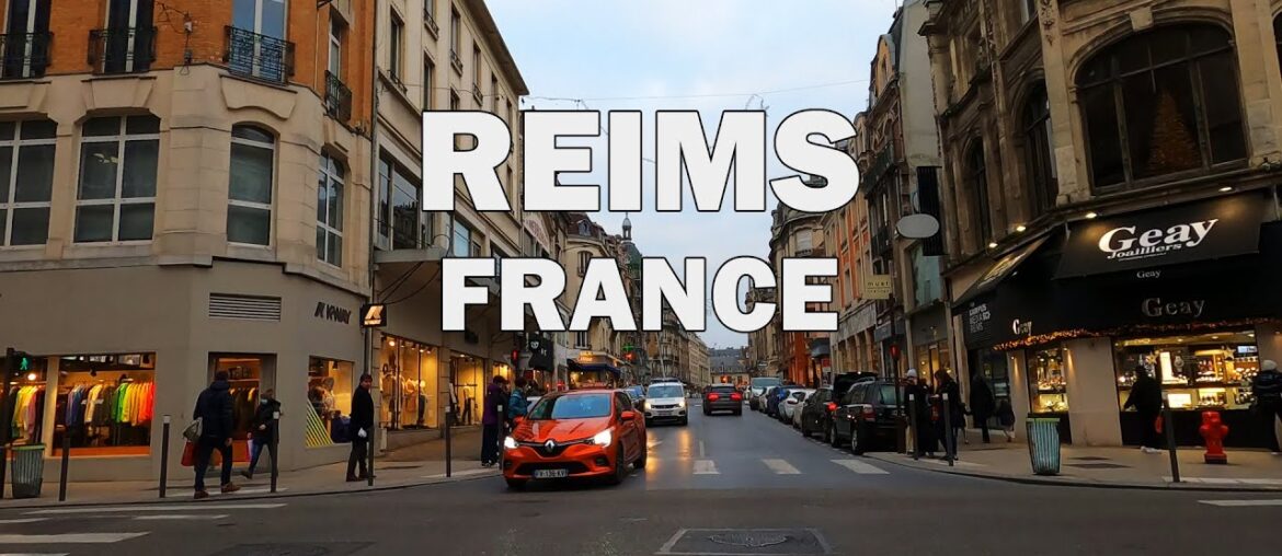 Reims, France – Driving Tour 4K Reims, France - Driving Tour 4K