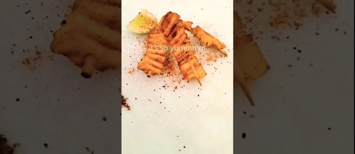 Home made crispy french fries | potato recipes| Easy recipes #shorts #quickrecipe #chatpata