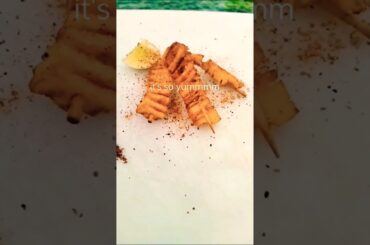 Home made crispy french fries | potato recipes| Easy recipes #shorts #quickrecipe #chatpata