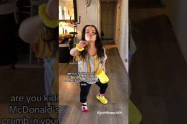 Saving her French fry’s for later I guess #mcdonalds #gumdropgoblin #food #comedy #funny