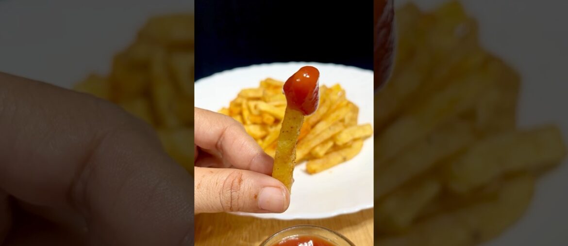 Potato French Fries Asmr #shorts #food #frenchfries #potato #streetfood #asmrkitchenfood #recipe