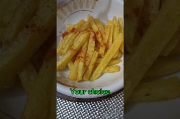 Easy french fry #shorts #youtubeshorts