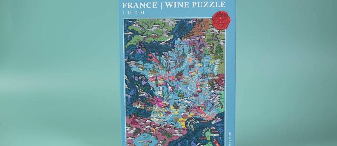 Wine Region Puzzle – France Wine Region Puzzle - France